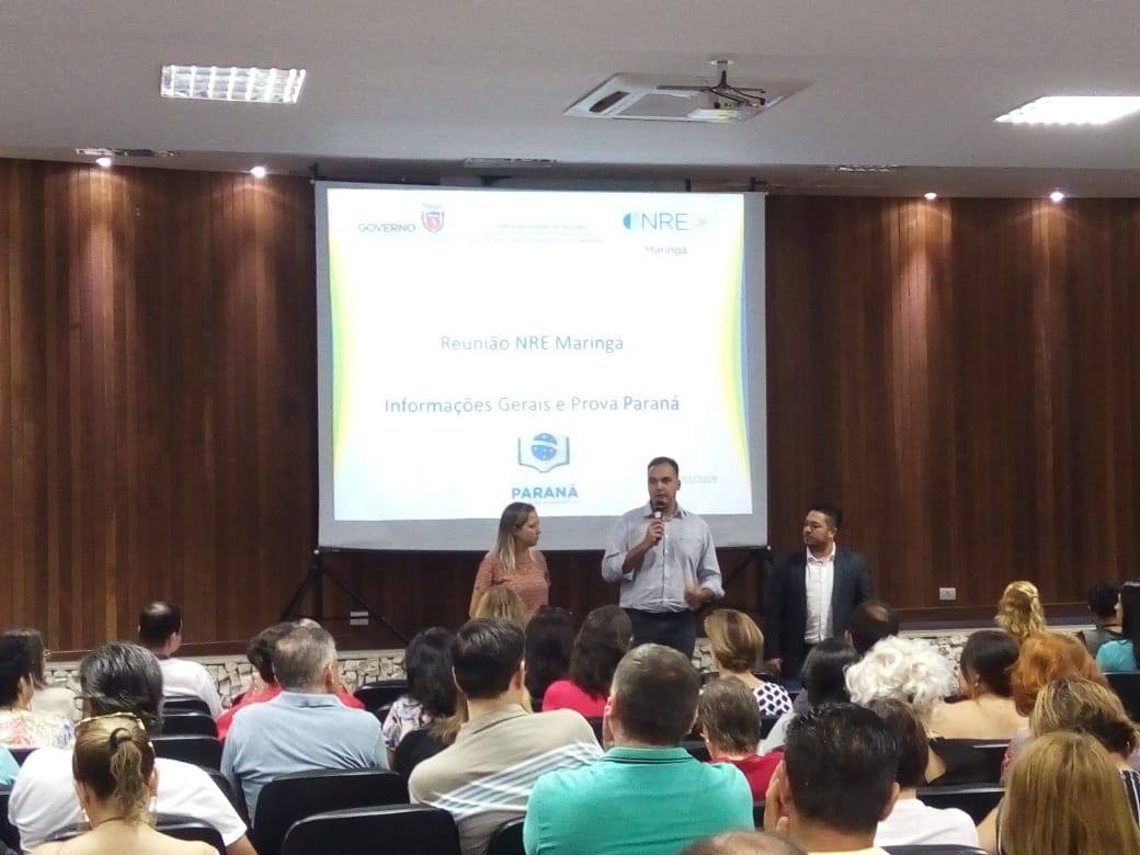 Reunião de orientações Prova Paraná