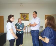 Reunião com direção das APAEs.