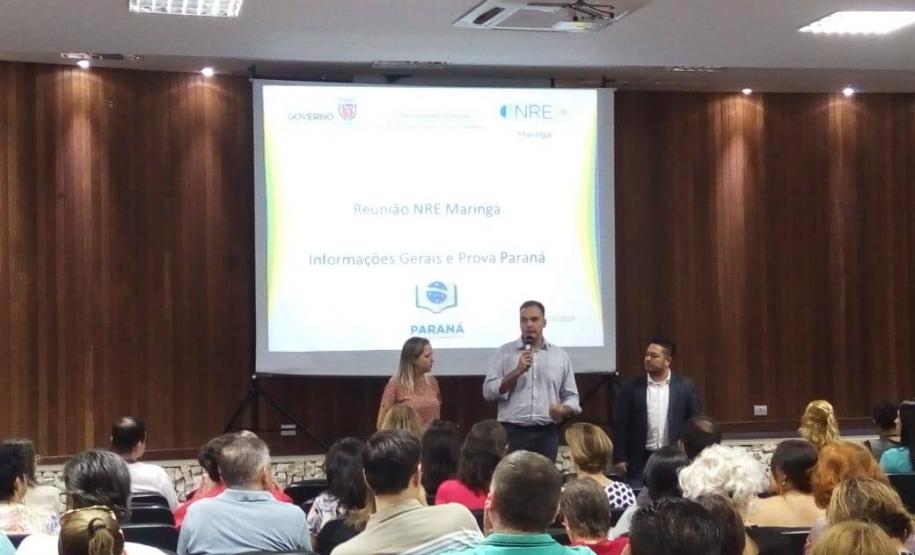Reunião de orientações Prova Paraná