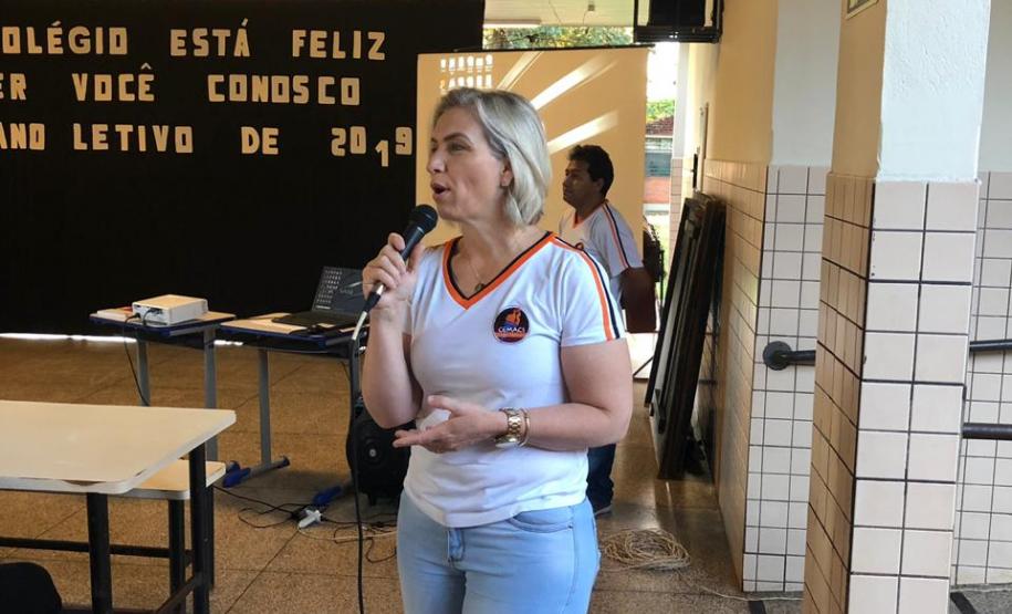 1º dia de aula 2019 Acompanhamento do início do ano letivo pelo chefe do NRE Maringá - Luciano Pereira dos Santos - nos estabelecimentos de ensino.